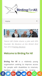 Mobile Screenshot of birdingforall.com